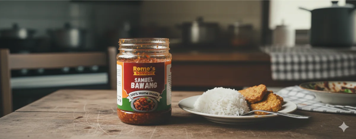 Sambal Matah Rome's Daily - Sambel Matah Segar Menemani Makan 100g